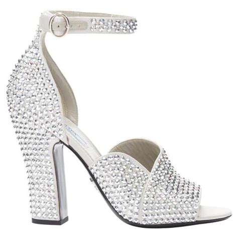 crystal prada heels
